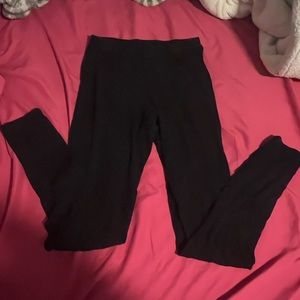 Black size L tall tights